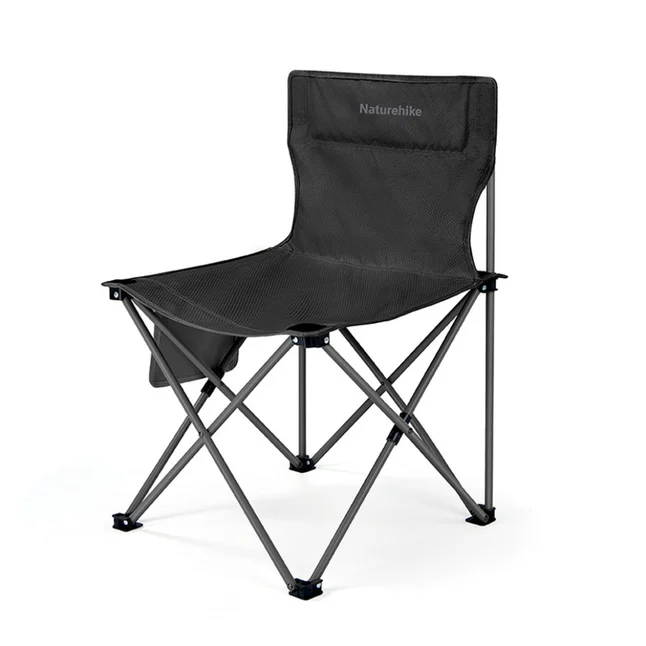 Кресло складное Naturehike Shan Lan T01 CNK2550JJ025, сталь, черный
