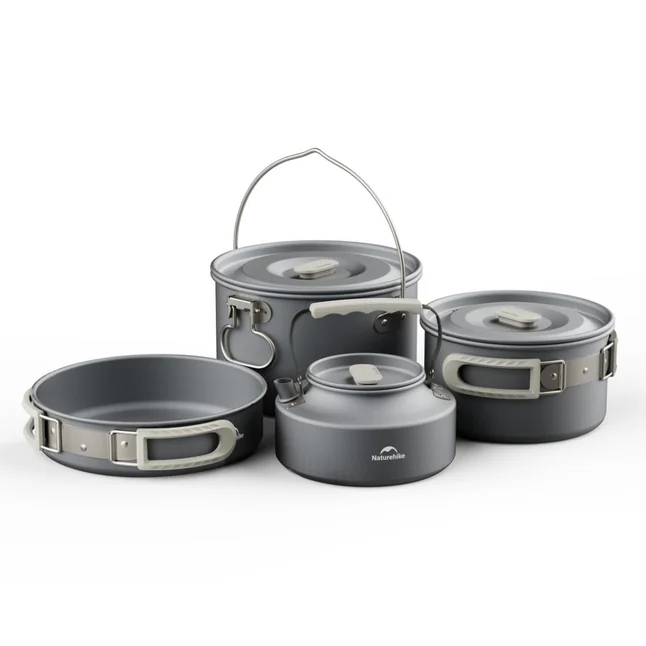 Каструля Naturehike CNK2450CF010, 1.7 л, алюміній — Photo 2