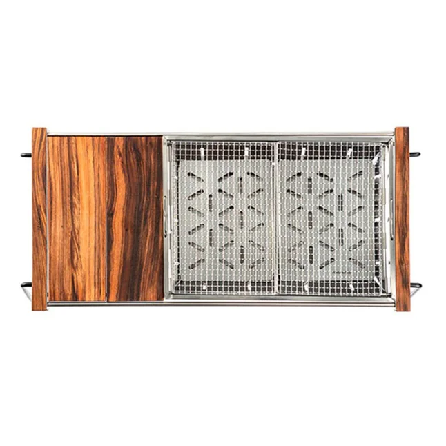 Гриль портативний Naturehike Picnic BBQ Grill NH20CJ006, р-р L, сталь — Photo 3
