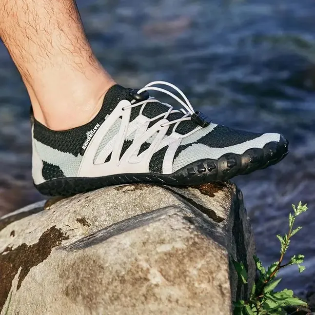 Швидковисихаючі сітчасті черевики Naturehike CYY2321IA010, розмір 43-44, чорні — Photo 3
