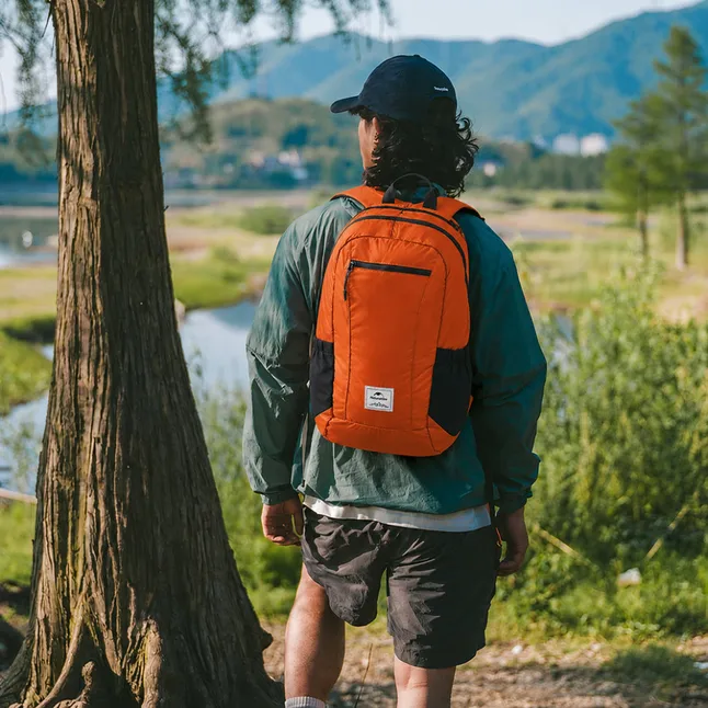 Рюкзак туристичний Naturehike NH17A012-B, 25 л, помаранчевий — Photo 1