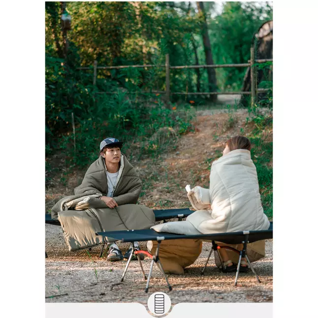 Спальник з капюшоном Naturehike LD350 CNK2300SD016, темно-зелений — Photo 1