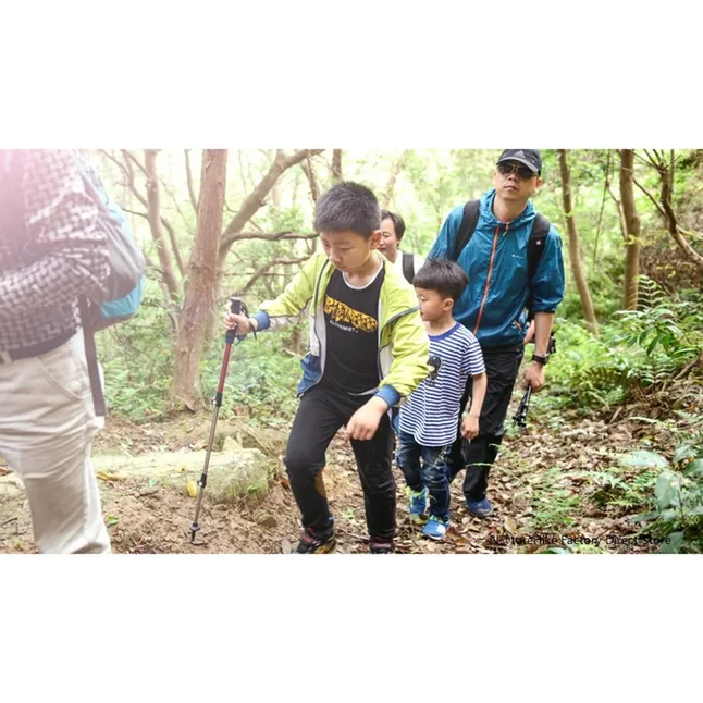 Трекінгова палиця 3-сек. Naturehike Women 6061 AL NH17D001-Z, 57-120 см, алюміній, золотиста — Photo 6