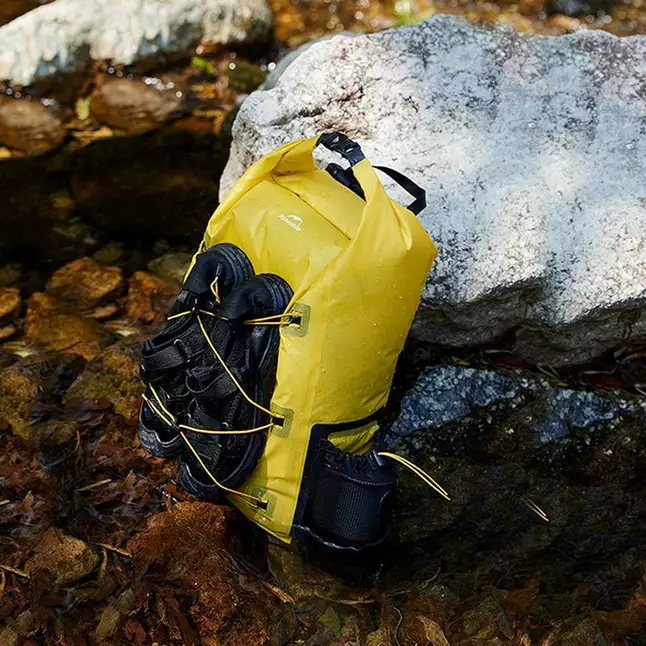Рюкзак водонепроникний Naturehike CNH22BB003, 25 л, жовтий — Photo 5
