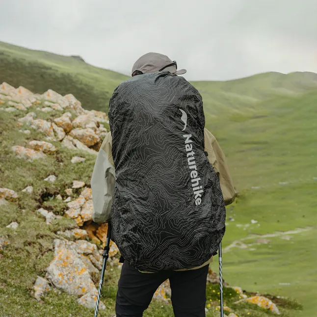 Чохол для рюкзака Naturehike CNK2450PJ010, M, чорний — Photo 1