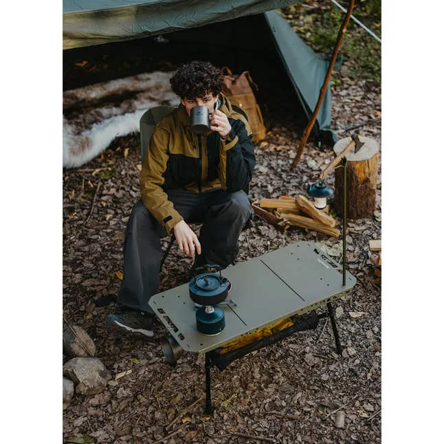 Складаний стіл Naturehike CNK2450JJ025, 80х40 см, алюміній, оливковий — Photo 12