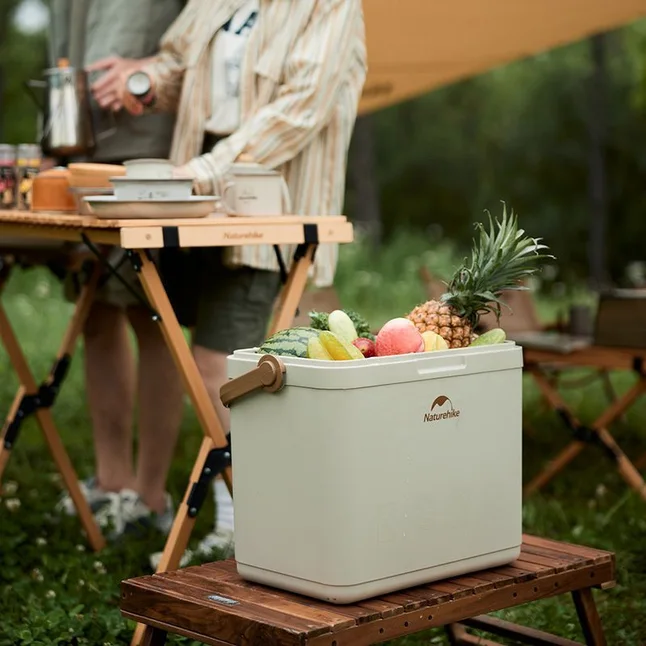 Туристичний холодильник Naturehike CNK2300BS011, 13 л, бежевий — Photo 5