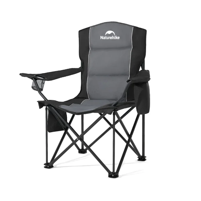 Комплект із крісел туристичних складаних (2 шт.) Naturehike ComfortMax Star T01 CNK2550JJ029, чорний