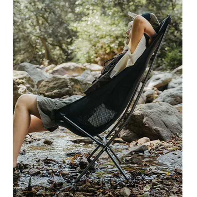 Крісло складане Naturehike Stellaluna L04 CNK2450JJ015, розмір L, алюміній, коричневий — Photo 2