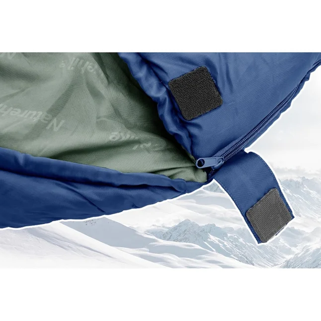 Спальник с капюшоном Naturehike MJ600 CNK2300SD014, темно-голубой — Photo 5