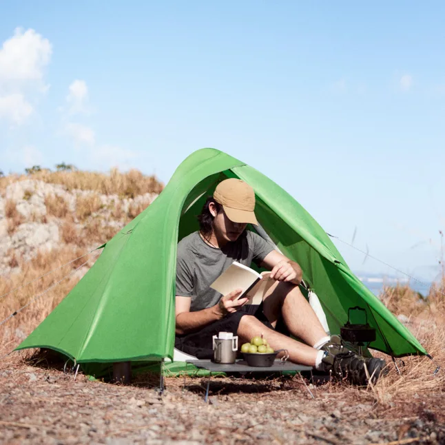 Намет надлегкий одномісний Naturehike Cloud Up Base 1 CNK2450WS032, зелений — Photo 8