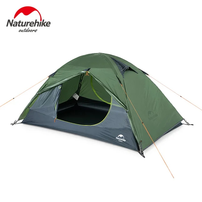Намет двомісний ультралегкий Naturehike NH15Z006-P, темно-зелений — Photo 1