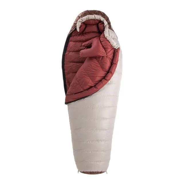 Спальник з натуральним пухом Naturehike Snowbird NH20YD001, p-р L, коричневий 380 г — Photo 1