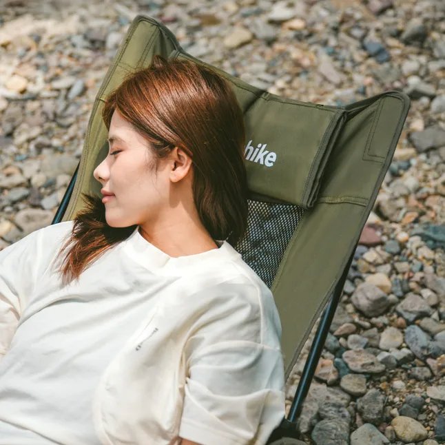 Крісло-шезлонг складане Naturehike CNK2550JJ023 Nightfall T05, сталь, хакі — Photo 12
