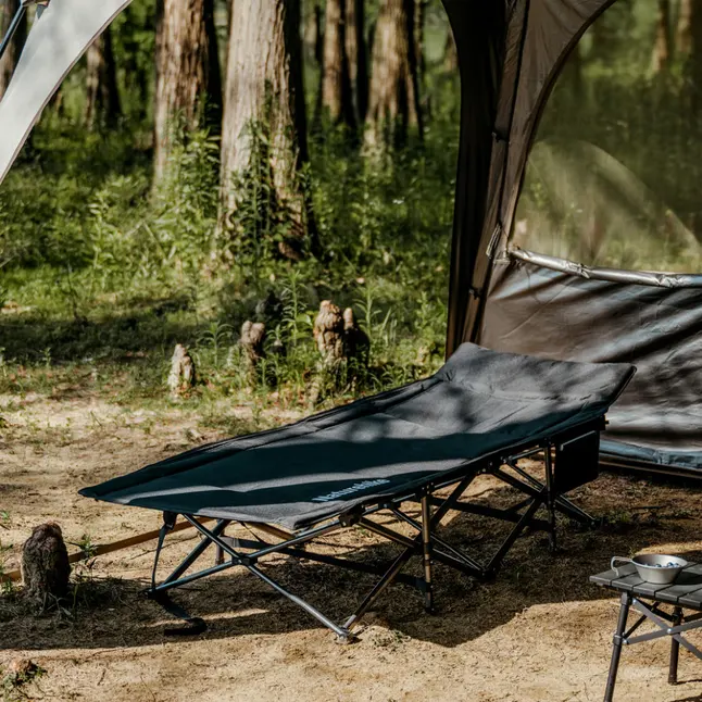 Ліжко складане Naturehike CNK2300WS010, Поліестер Oxford / залізо, чорний — Photo 4