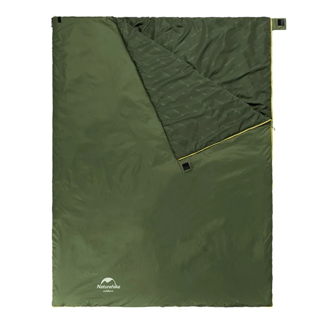 Спальний мішок Naturehike LW180 Mini NH21MSD04, лівий, XL, темно-зелений — Photo 2