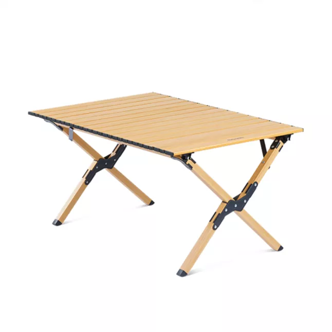 Cтіл розкладний Naturehike CNK2300JU010 розмір M, алюміній, бежевий
