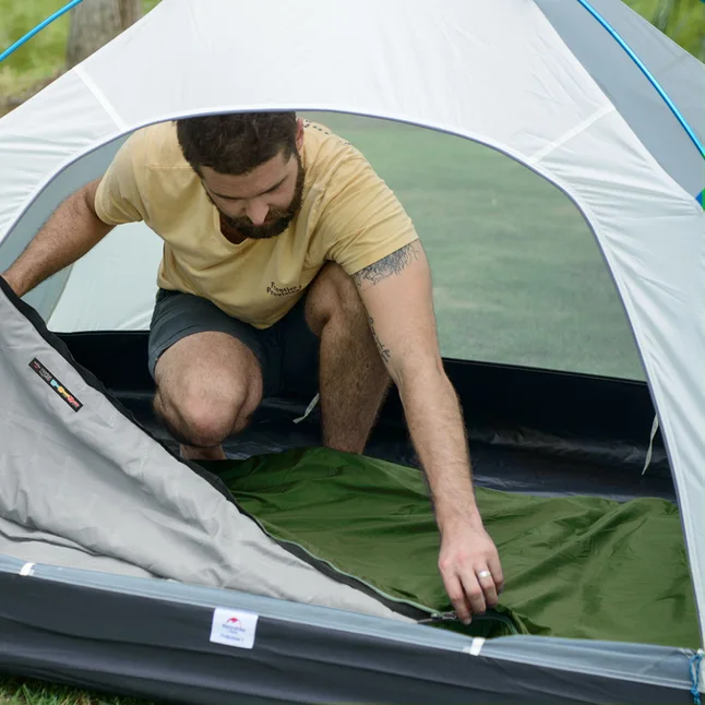 Спальний мішок ультралегкий Naturehike LW180 Mini NH21MSD04, XL, зелений — Photo 3