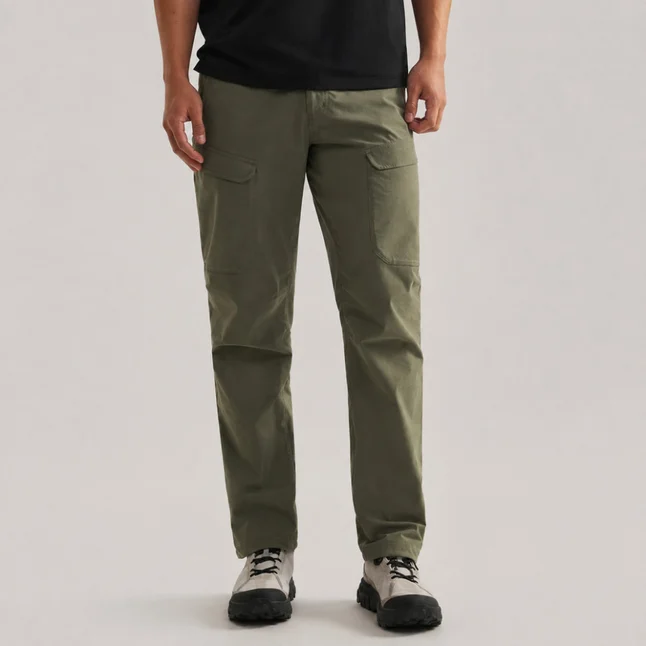 Штани туристичні чоловічі Naturehike Cordura CSL2620FS010, XL, сіро-зелений — Photo 1