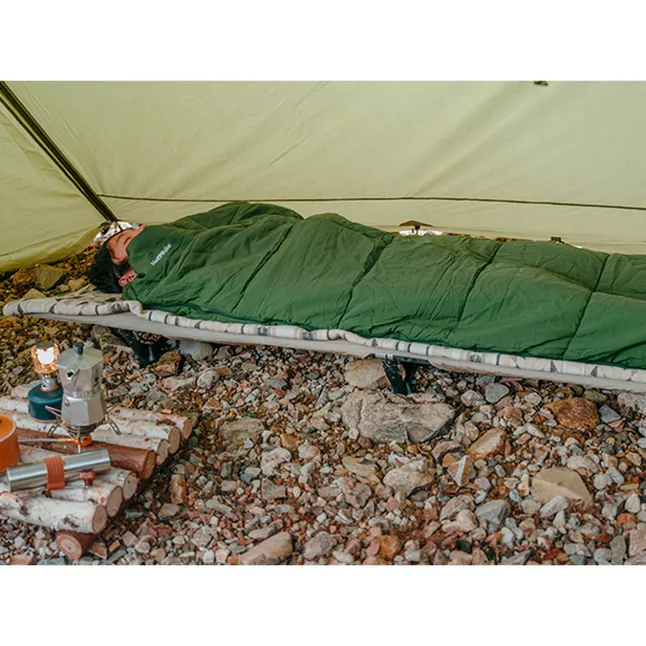 Спальный мешок Naturehike F150 NH22MSD05, 190x75 см, (13°C), зеленый — Photo 7