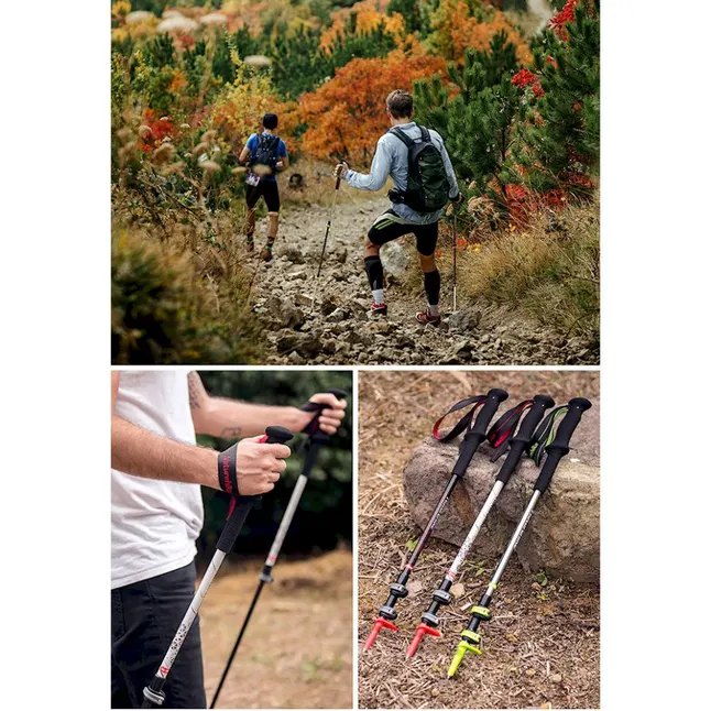Трекинговая палка 3-секционная Naturehike ST06 NH17D006-D, белая — Photo 9