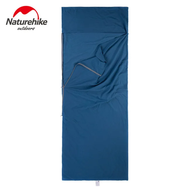 Підкладка для спального мішка Naturehike NH15S012-D, бавовна, синій
