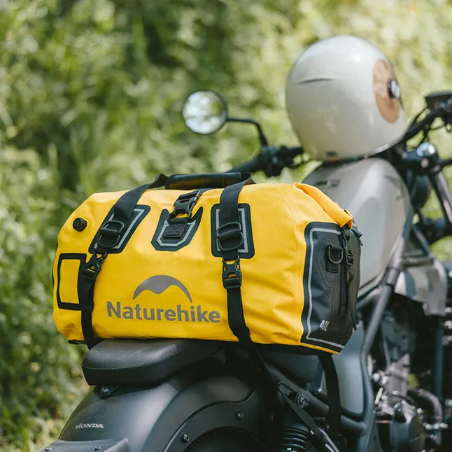 Водонепроникна дорожня сумка Naturehike CNK2450XB015, 40 л, жовта — Photo 1
