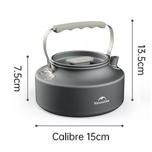 Чайник Naturehike CNK2450CF010 0.8 л, алюміній — Photo 3