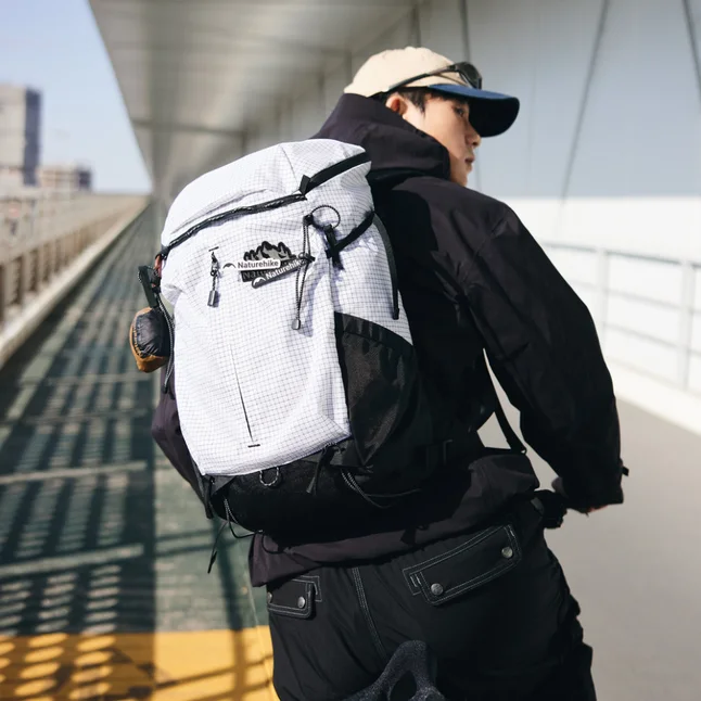 Рюкзак туристичний Naturehike Helium CNK2300BB017, 25 л, білий — Photo 4