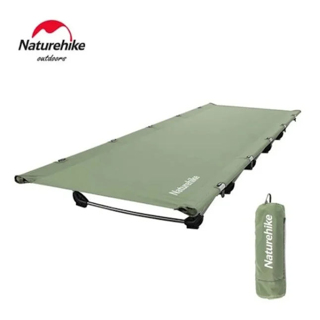 Ліжко складане Naturehike XJC05 NH20JJ001, Поліестер Oxford / алюміній, зелений (6927595768587) — Photo 1
