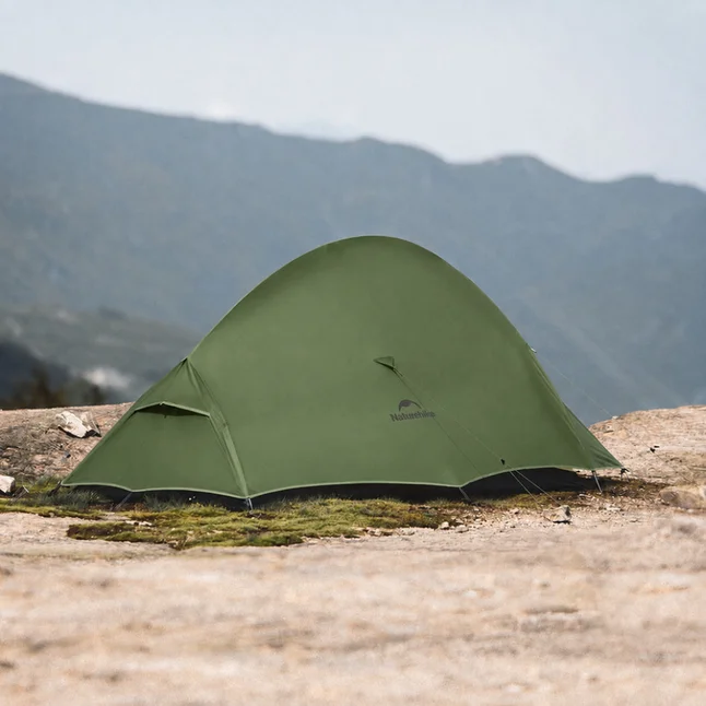 Намет надлегкий двомісний Naturehike Cloud Up Pro CNK2350WS020, 20D, зелений — Photo 2