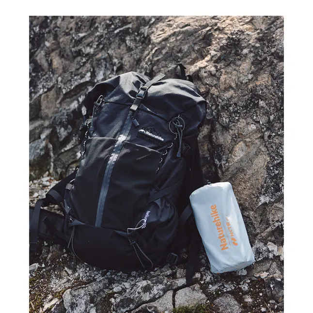 Матрац надувний одномісний UL Naturehike CNK2450WS012, 186*64, сірий — Photo 3