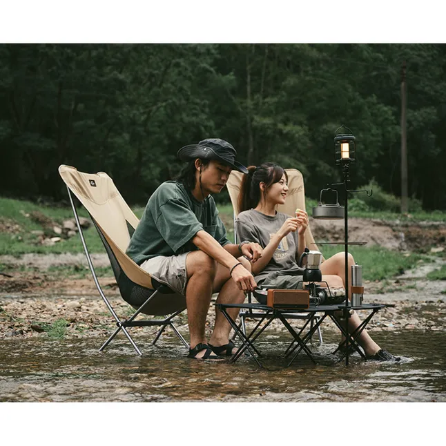 Крісло складане Naturehike Stellaluna L04 CNK2450JJ015, розмір L, алюміній, коричневий — Photo 3