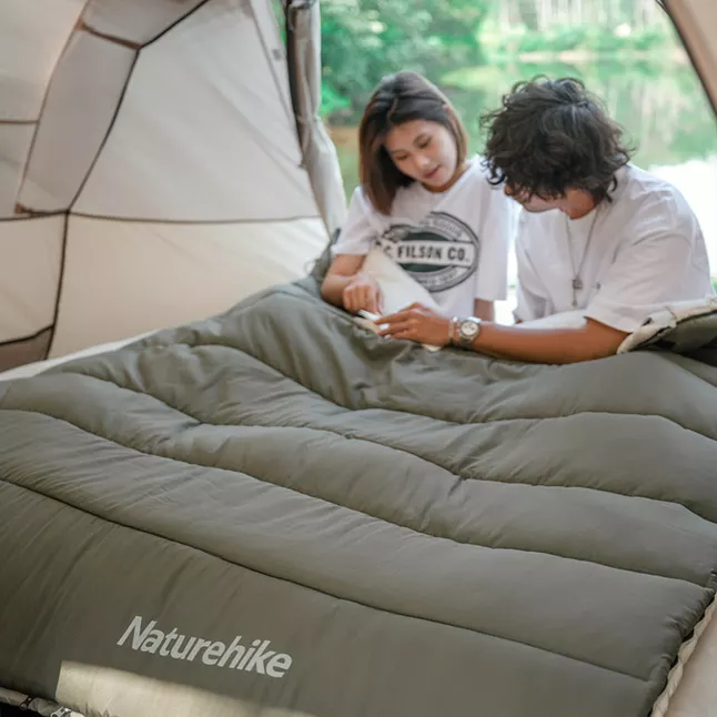 Спальник з капюшоном Naturehike LD350 CNK2300SD016, темно-зелений — Photo 4