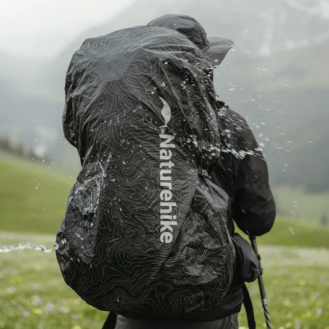 Чохол для рюкзака Naturehike CNK2450PJ010, M, чорний — Photo 6