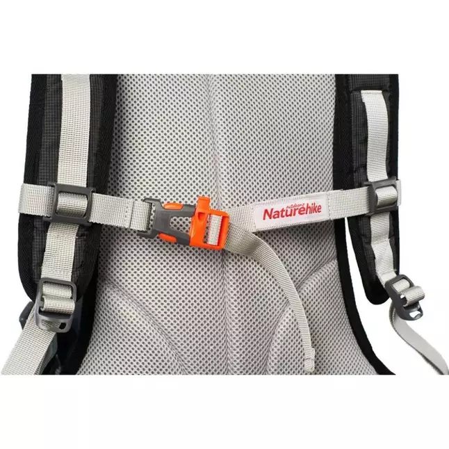 Велорюкзак з чохлом для шолома Naturehike 15 л sky blue NH15C001-B, блакитний — Photo 5