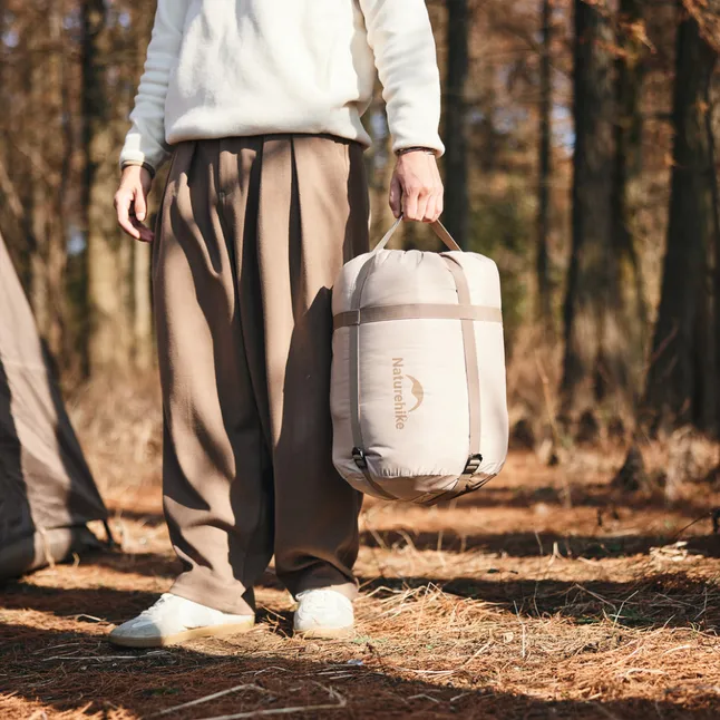Спальный мешок двухместный Naturehike CNK2300019, коричневый — Photo 7