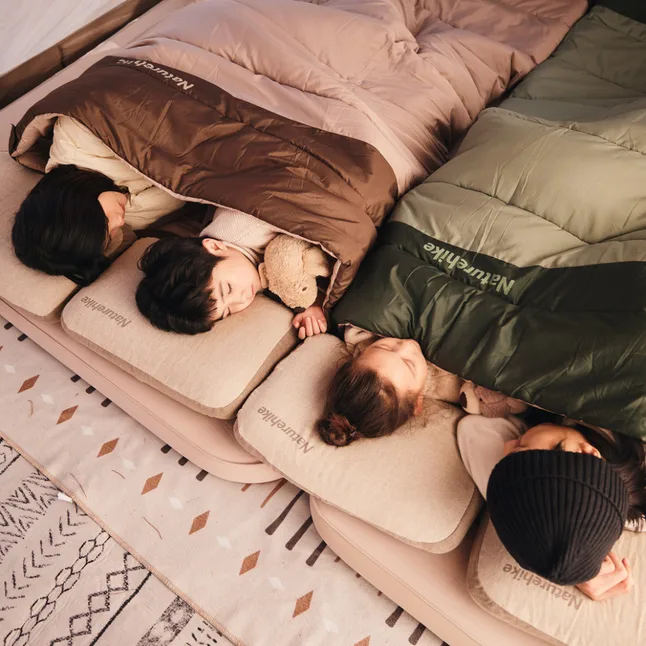 Спальный мешок двухместный Naturehike CNK2300019, коричневый — Photo 8