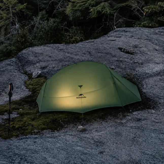 Намет надлегкий двомісний Naturehike Cloud Up Pro CNK2350WS020, 20D, зелений — Photo 5