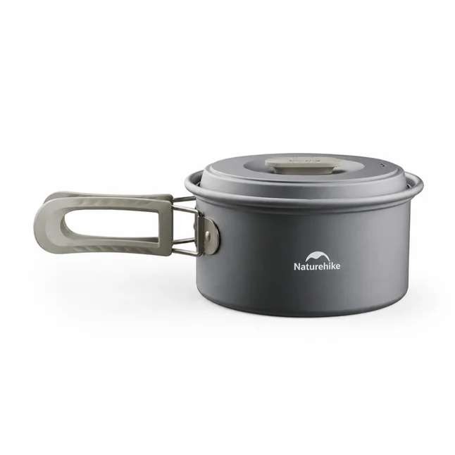 Каструля з кришкою туристична алюмінієва Naturehike Wild Trekking CNK2450CF010, 1 л