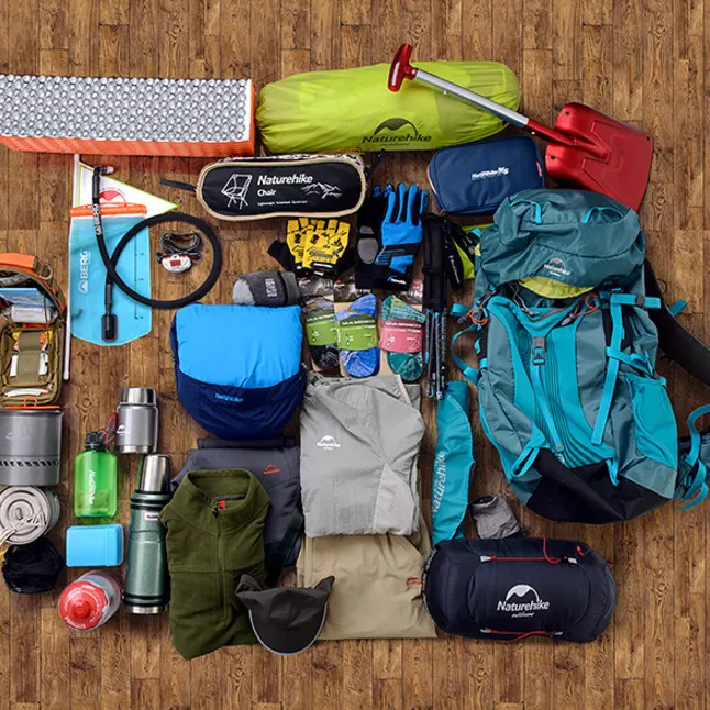 Рюкзак трекінговий 55 л Naturehike (NH16Y020-Q), синій — Photo 4
