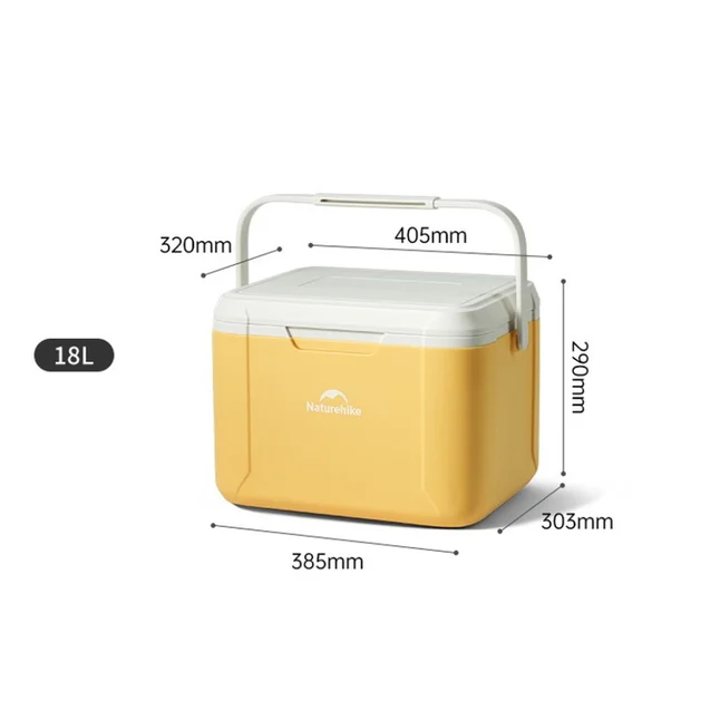 Туристичний холодильник Naturehike CNK2450CF012, 18 л, жовтий — Photo 3