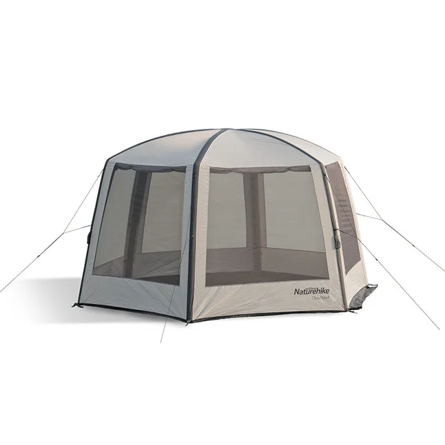 Тент для кемпінгу Naturehike Hexagon Inflatable NH20TM002 380*329*220 (пошкодження/спускає повітря)