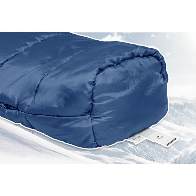Спальник с капюшоном Naturehike MJ600 CNK2300SD014, темно-голубой — Photo 2