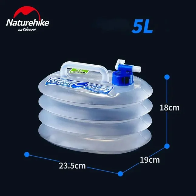 Каністра для води складна Naturehike LDPE4 NH14S002-T, 5 л — Photo 4
