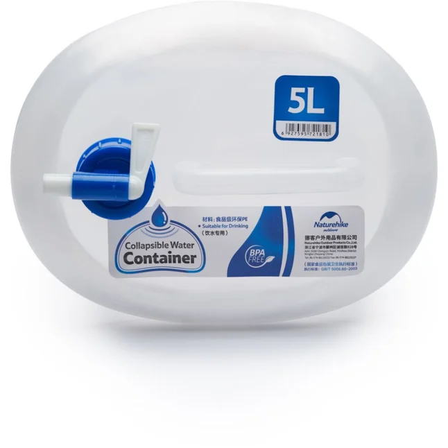 Каністра для води складна Naturehike LDPE4 NH14S002-T, 5 л — Photo 2