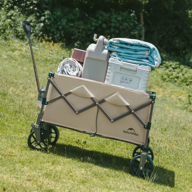 Складаний візочок Naturehike CNK2350JJ012, 70 л, чорний — Photo 7