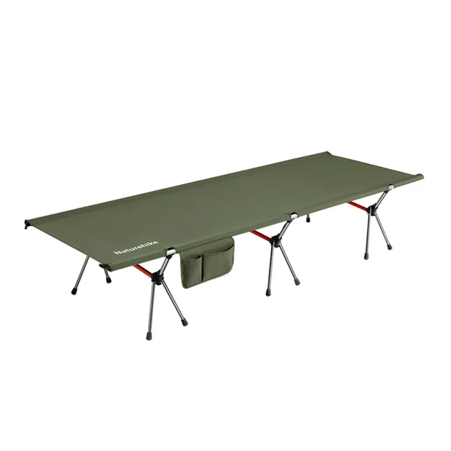 Ліжко складане туристичне ультралегке Naturehike XJC04 NH19JJ006, одномісне, 190 х 70 х 38 см, темно-зелений
