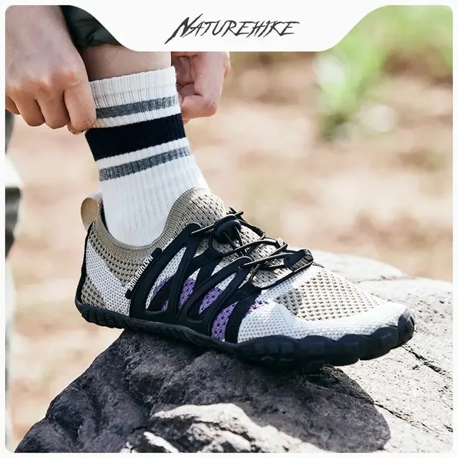 Швидковисихаючі сітчасті черевики Naturehike CYY2321IA010, розмір 43-44, чорні — Photo 5