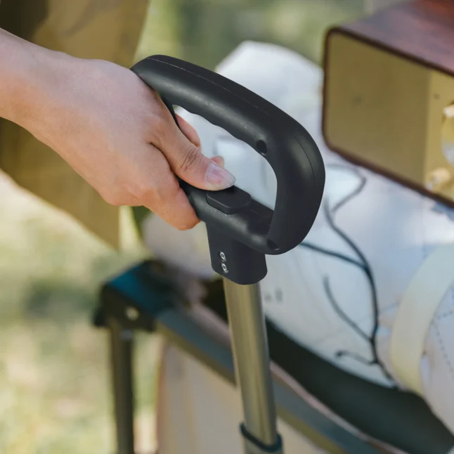 Складаний легкий кемпінговий візочок Naturehike CNK2350JJ012, 100 л, чорний — Photo 2